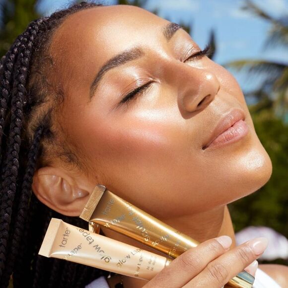 🌻 Tarte Amber Glow Tape Liquid Highlighter New TravelSz - Picture 8 of 10